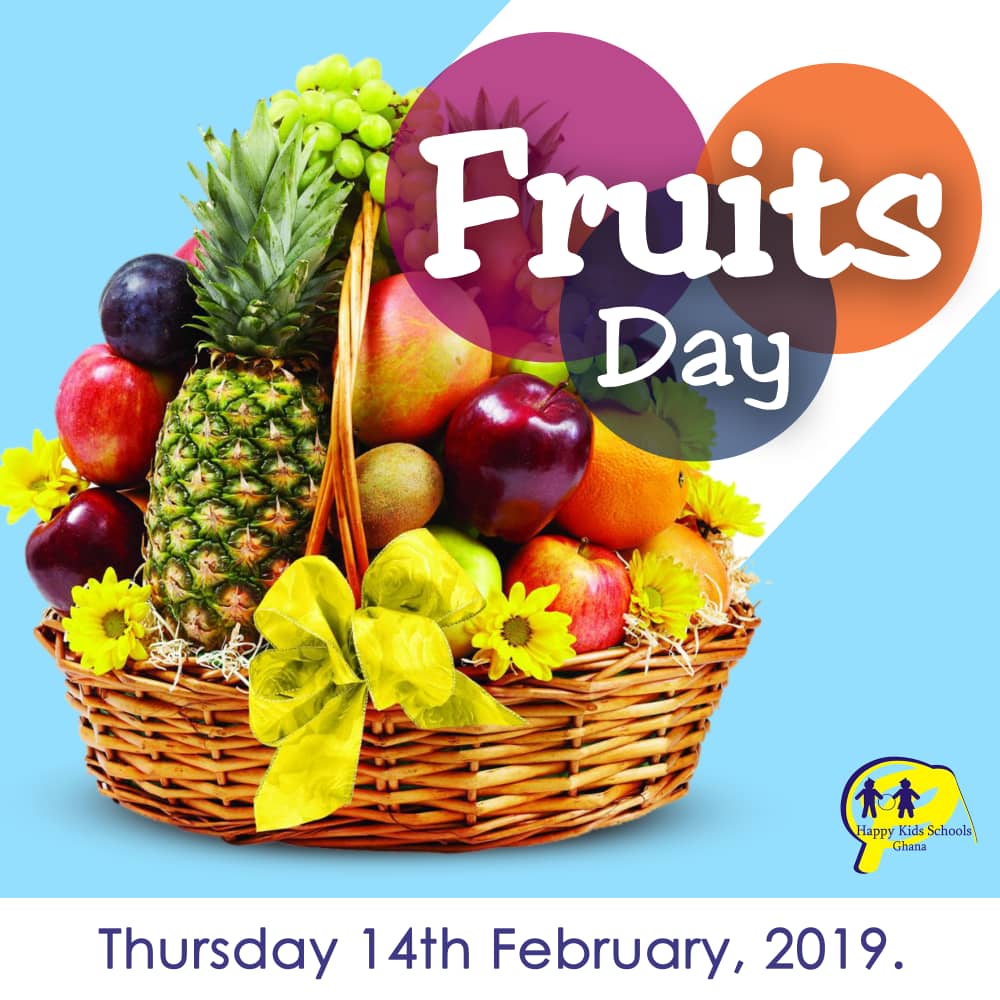 Fruits Day Our Day of Love HAPPY KIDS SCHOOLS GHANA